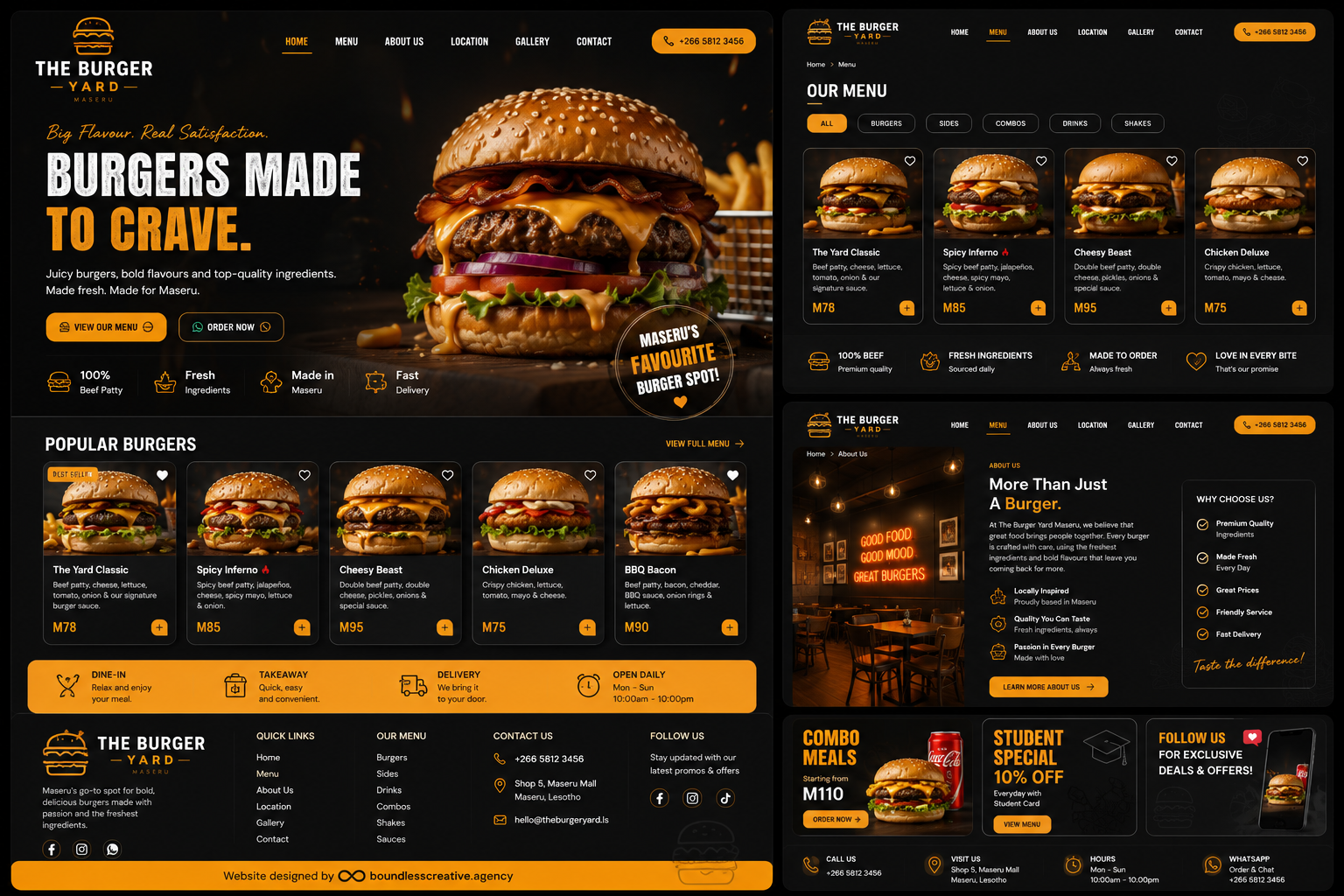 The Burger Yard Maseru